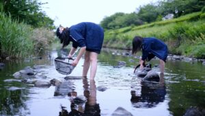 身近な河川から学ぶ生物多様性―リビングラボの探究活動―